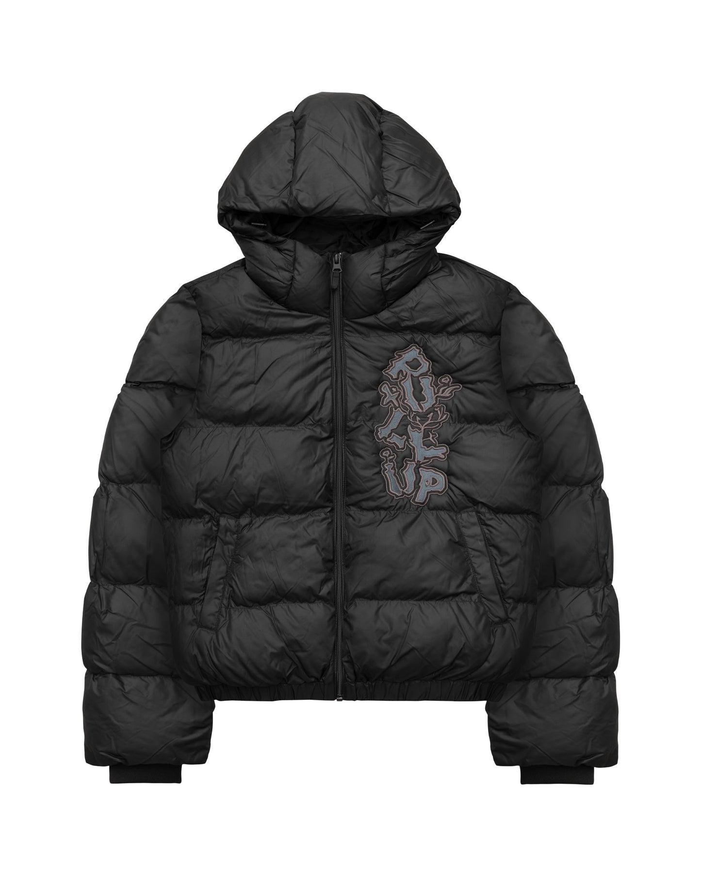 Black Frost Puffer Jacket