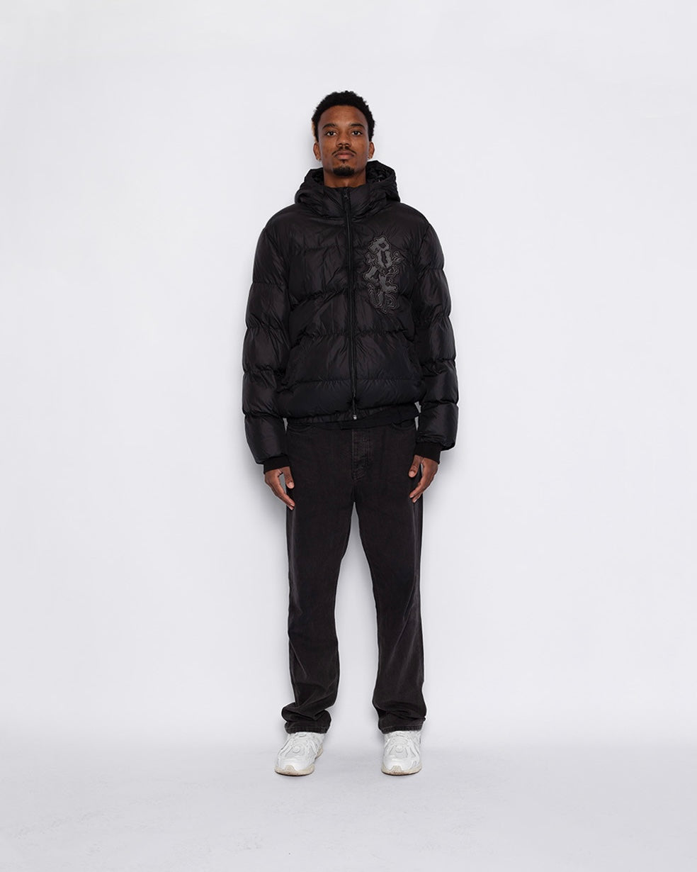 Black Frost Puffer Jacket