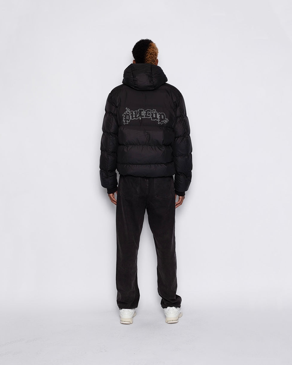 Black Frost Puffer Jacket